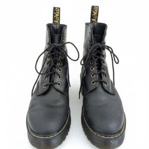 Dr. Martens Black Leather Boots